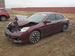 Honda salvage cars for sale: 2017 Honda Accord Hybrid