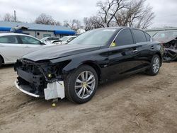 2016 Infiniti Q50 Premium en venta en Wichita, KS