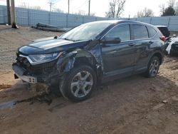 Vehiculos salvage en venta de Copart Oklahoma City, OK: 2018 Honda CR-V EXL