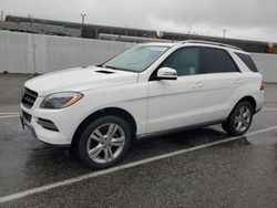 Mercedes-Benz salvage cars for sale: 2015 Mercedes-Benz ML 350 4matic