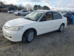 Honda salvage cars for sale: 2005 Honda Civic LX