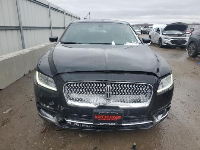 2018 Lincoln Continental Select