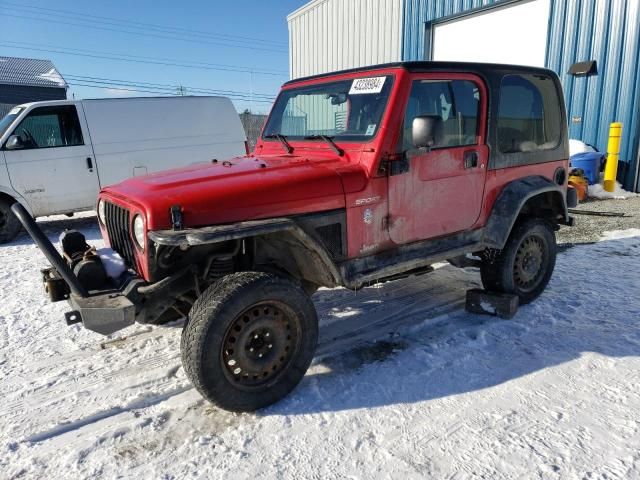 2003 Jeep Wrangler / TJ Sport