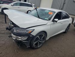 Honda salvage cars for sale: 2018 Honda Accord Sport