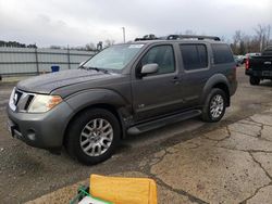 Nissan salvage cars for sale: 2008 Nissan Pathfinder LE