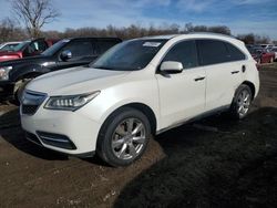 Acura salvage cars for sale: 2014 Acura MDX Advance