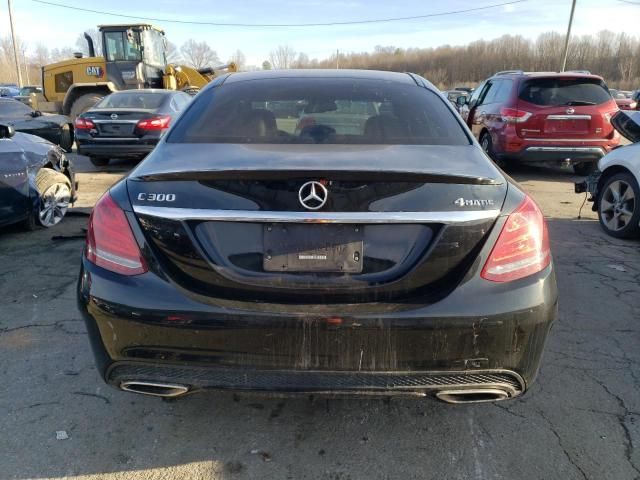 2016 Mercedes-Benz C 300 4matic