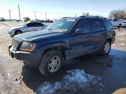Salvage cars for sale from Copart Oklahoma City, OK: 2004 Jeep Grand Cherokee Laredo