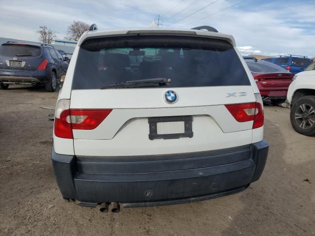 2004 BMW X3 2.5I