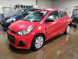 Salvage cars for sale from Copart Elgin, IL: 2017 Chevrolet Spark LS