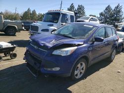 Vehiculos salvage en venta de Copart Denver, CO: 2013 Ford Escape SE