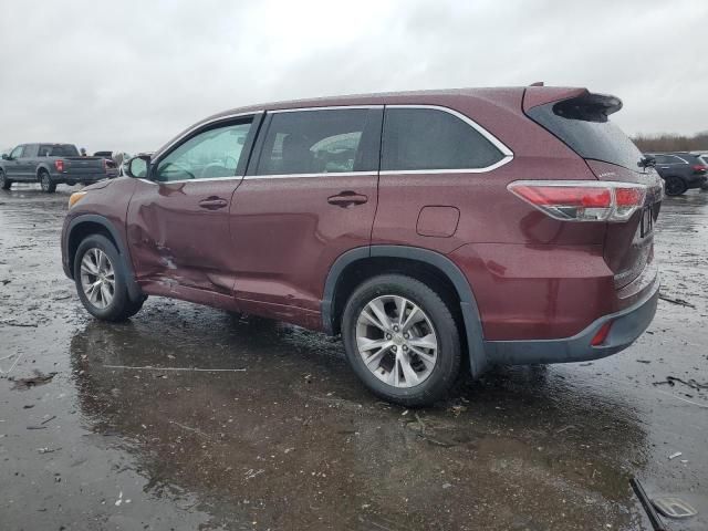 2015 Toyota Highlander LE