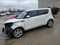 KIA salvage cars for sale: 2015 KIA Soul +