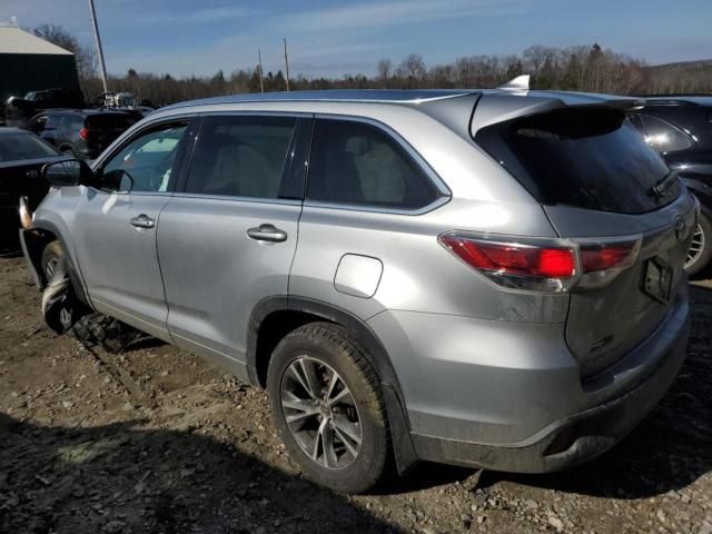 2016 Toyota Highlander XLE