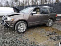 Lincoln salvage cars for sale: 2015 Lincoln Navigator