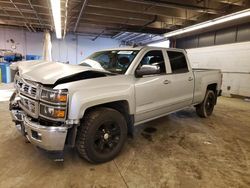 Chevrolet Silverado k1500 ltz salvage cars for sale: 2015 Chevrolet Silverado K1500 LTZ