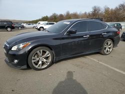 Salvage cars for sale from Copart Brookhaven, NY: 2011 Infiniti M56