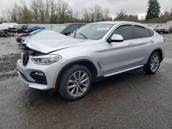 BMW X4 salvage cars for sale: 2019 BMW X4 XDRIVE30I