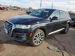 Salvage cars for sale from Copart Colorado Springs, CO: 2018 Audi Q7 Prestige