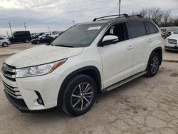 Vehiculos salvage en venta de Copart Oklahoma City, OK: 2017 Toyota Highlander SE