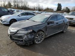 Acura tlx Vehiculos salvage en venta: 2015 Acura TLX Advance