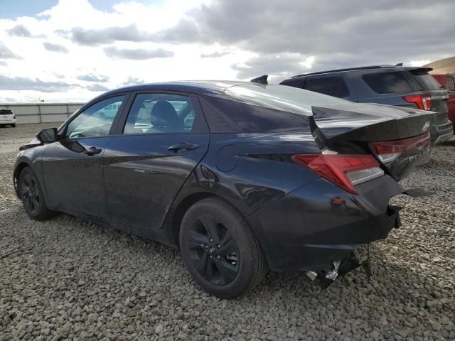 2023 Hyundai Elantra Blue