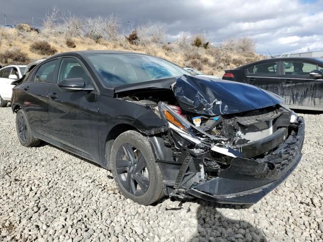 2023 Hyundai Elantra Blue