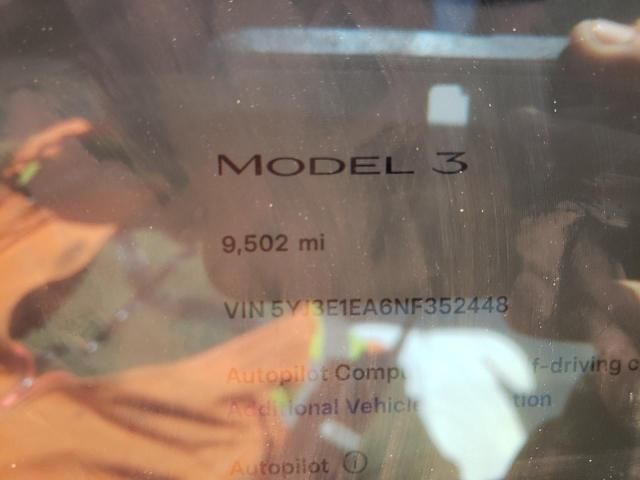 2022 Tesla Model 3