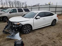 Honda salvage cars for sale: 2022 Honda Civic EX