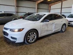 Chevrolet Vehiculos salvage en venta: 2016 Chevrolet Malibu LT