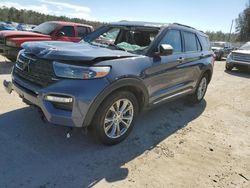 Ford Explorer xlt salvage cars for sale: 2021 Ford Explorer XLT