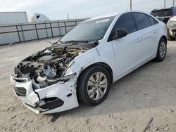 Chevrolet salvage cars for sale: 2016 Chevrolet Cruze Limited LS