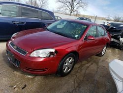 Chevrolet salvage cars for sale: 2008 Chevrolet Impala LT