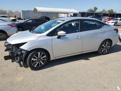 Salvage cars for sale from Copart Fresno, CA: 2021 Nissan Versa SV