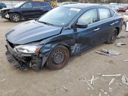 Nissan salvage cars for sale: 2017 Nissan Sentra S