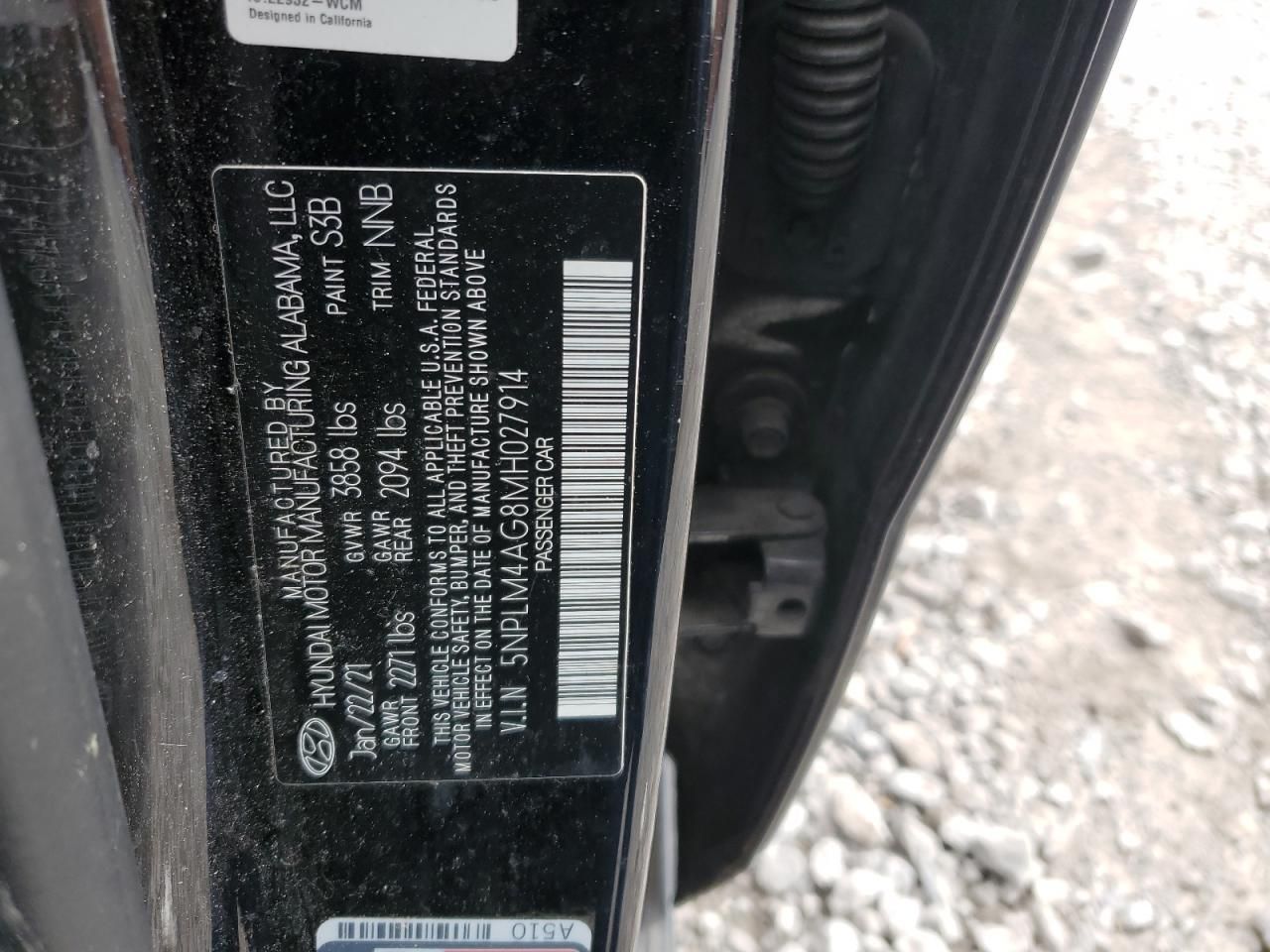 2021 Hyundai Elantra sel