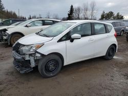 Nissan salvage cars for sale: 2017 Nissan Versa Note S