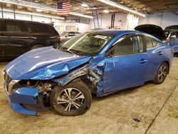Salvage cars for sale from Copart Wheeling, IL: 2020 Nissan Sentra SV