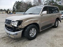 Salvage cars for sale from Copart Knightdale, NC: 1998 Lexus LX 470