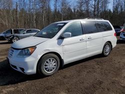 Salvage cars for sale from Copart Bowmanville, ON: 2009 Honda Odyssey EXL
