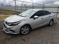 Chevrolet salvage cars for sale: 2016 Chevrolet Cruze LT