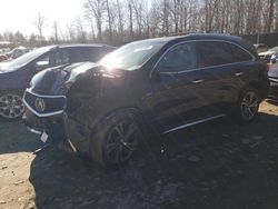 Acura Vehiculos salvage en venta: 2019 Acura MDX Technology