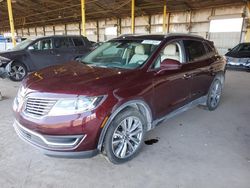 Lincoln Vehiculos salvage en venta: 2017 Lincoln MKX Reserve