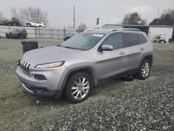 Jeep salvage cars for sale: 2014 Jeep Cherokee Limited