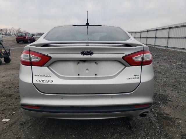 2013 Ford Fusion SE Hybrid