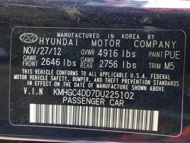 2013 Hyundai Genesis 3.8L