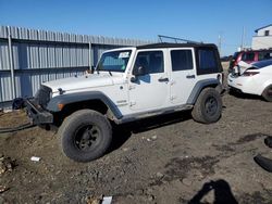 Jeep Wrangler Unlimited Sport salvage cars for sale: 2014 Jeep Wrangler Unlimited Sport