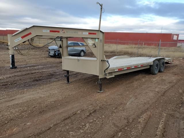 2023 Rawm AXX Gooseneck Flatbed 24' Trailer