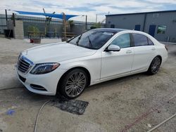 Mercedes-Benz s 550 4matic salvage cars for sale: 2017 Mercedes-Benz S 550 4matic