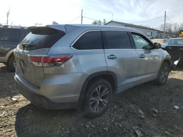 2016 Toyota Highlander XLE